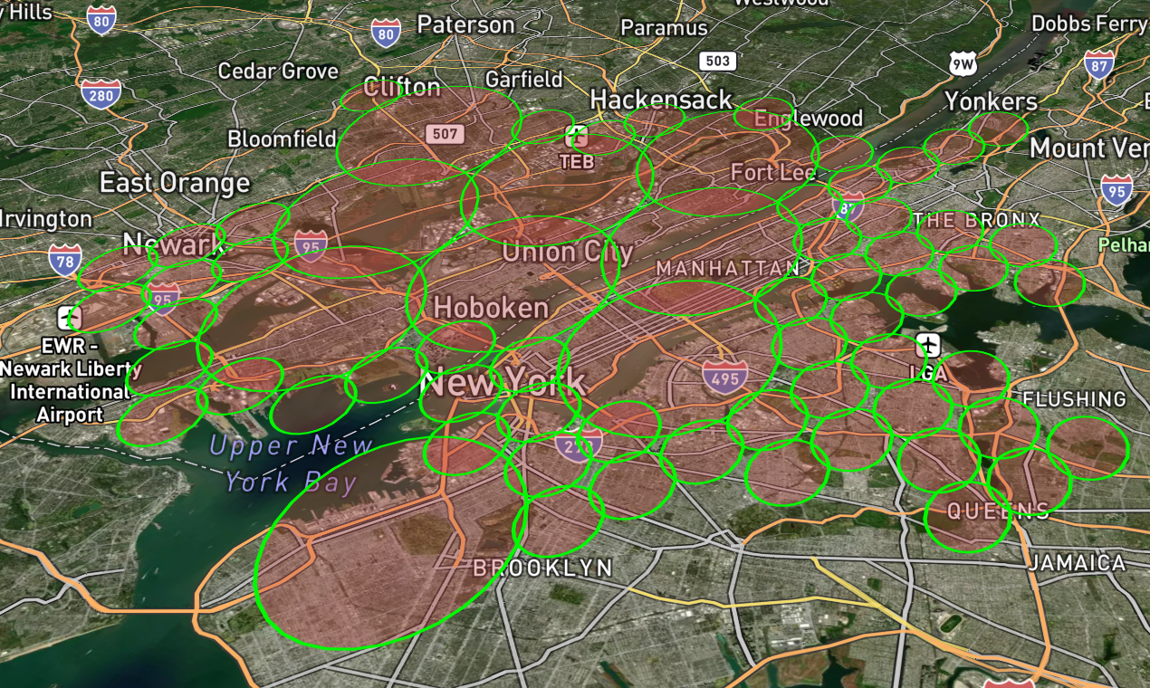 isochrone image