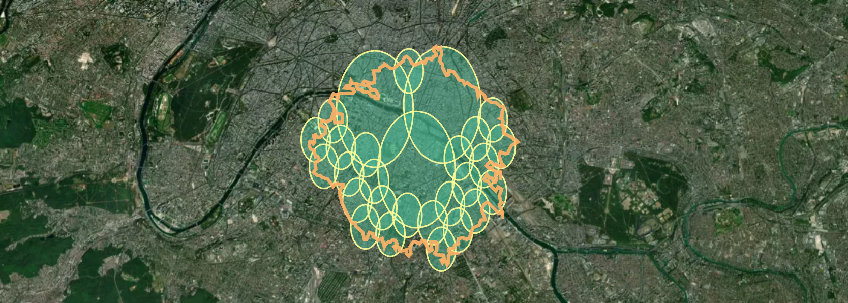 paris multiradius example